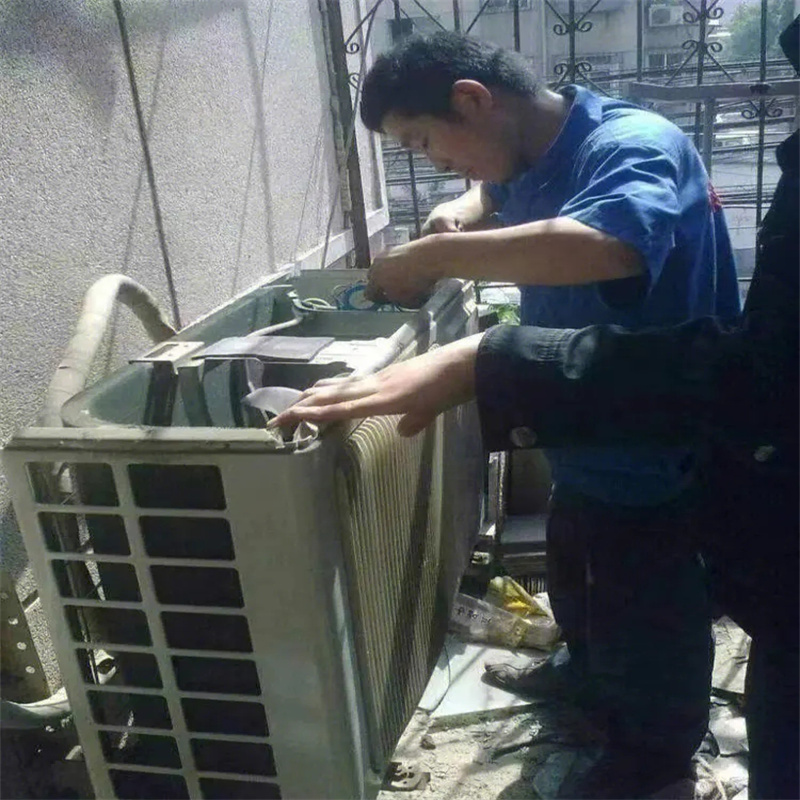 深圳罗湖草埔海尔变频空调f28维修实例